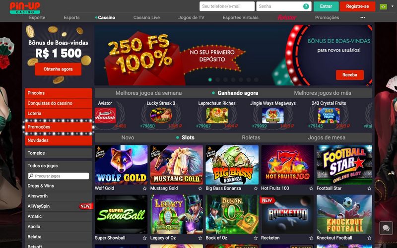 Pin Up Casino ilovasi